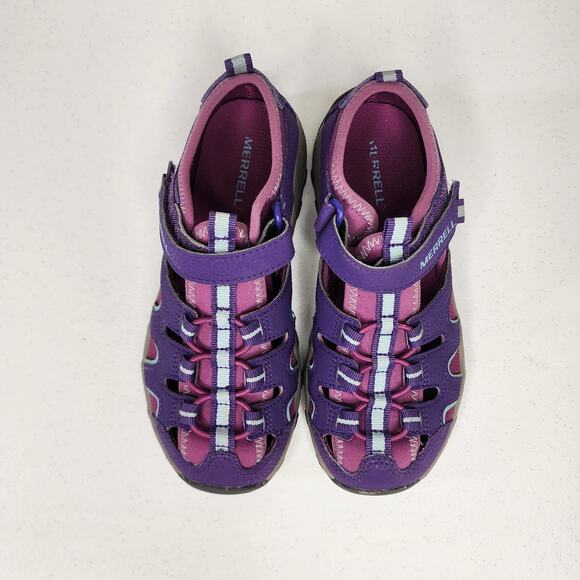 Merrell Hydro H2o Hiker Sandal Berry Purple Size 2 - Picture 2 of 11